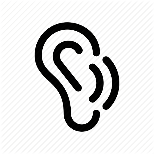Ear, Hear, Sound, Speak, Wave Icon