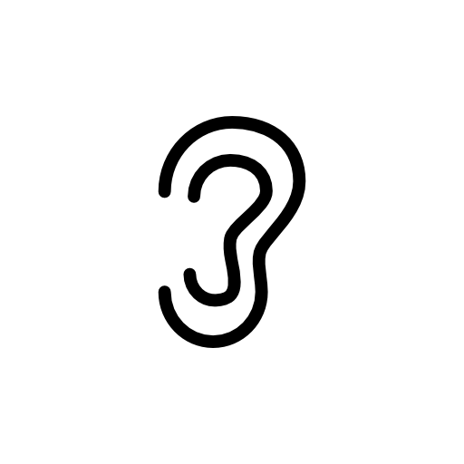 Ear Icon Free Icons Download