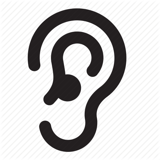 Audio, Ear, Listen Icon