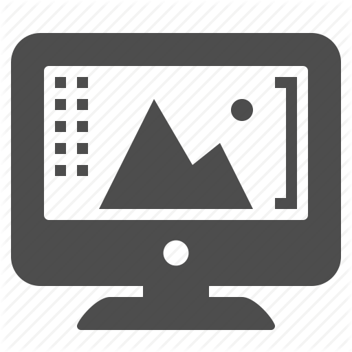Computer, Editing, Monitor, Pc, Photo, Photography, Picture Icon