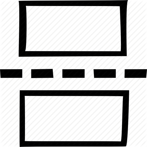 Break, Document, Editor, Horizontal, Page, Rule, Text Icon