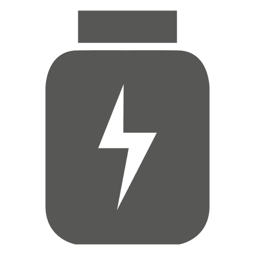Energy Sign Bottle Icon