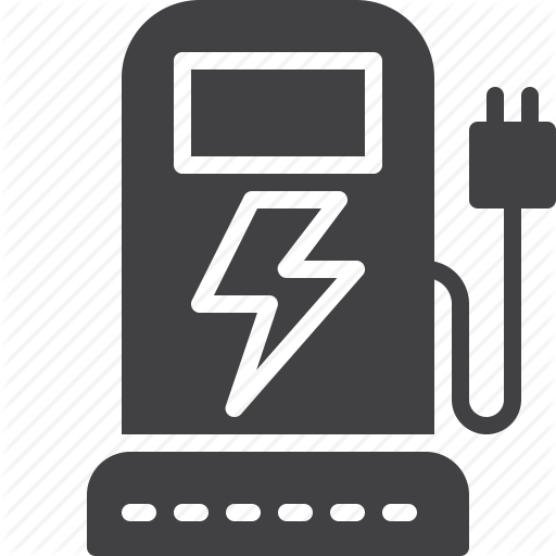 Car, Charging, Electric, Ev, Station, Transport Icon
