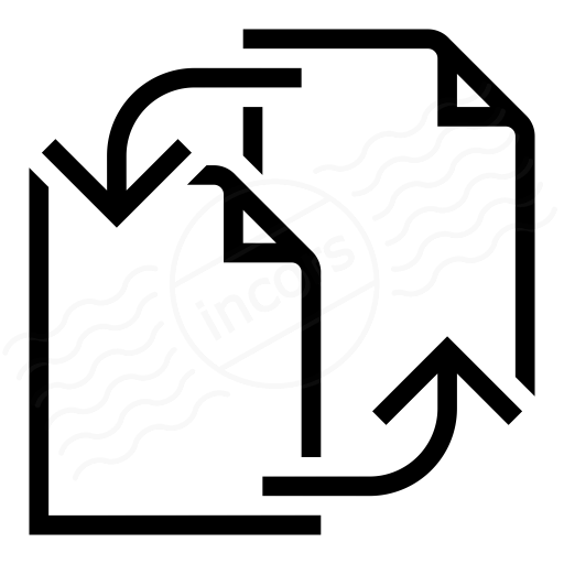 Iconexperience I Collection Documents Exchange Icon