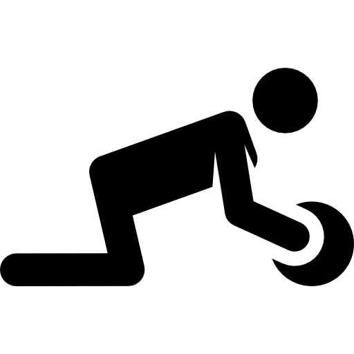 People Fitness Black Icon