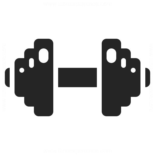 Dumbbell Icon Iconexperience