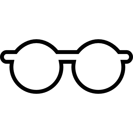 Eyeglasses Outline Icons Free Download