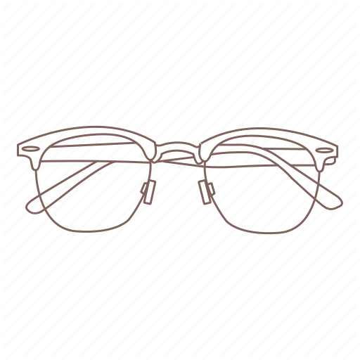 Glasses, Lenses, Nerd, Prescription, Reading, Sunglasses Icon