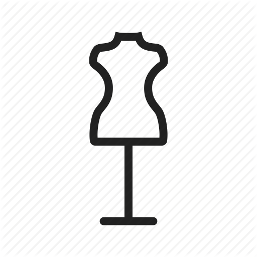 Boutique, Clothes, Dressmaker, Fashion, Mannequin, Tailor Icon