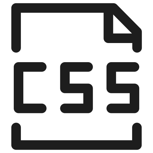 Coding, Css, Extension, Filetype, Programming Icon