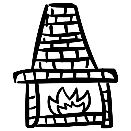 Collection Of Fireplace Icons Free Download