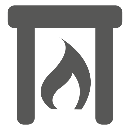 Camp Fireplace Icon