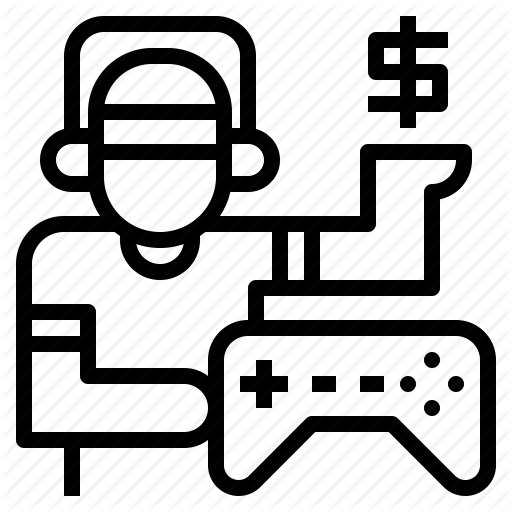 Gamer, Games, Geek, Job, Jobs, Occupation, Players Icon