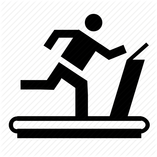 Fitness, Gym, Run, Runner, Running, Sport, Treadmill Icon