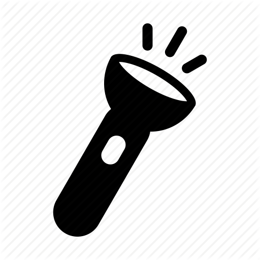 Flashlight, Light, Spotlight Icon