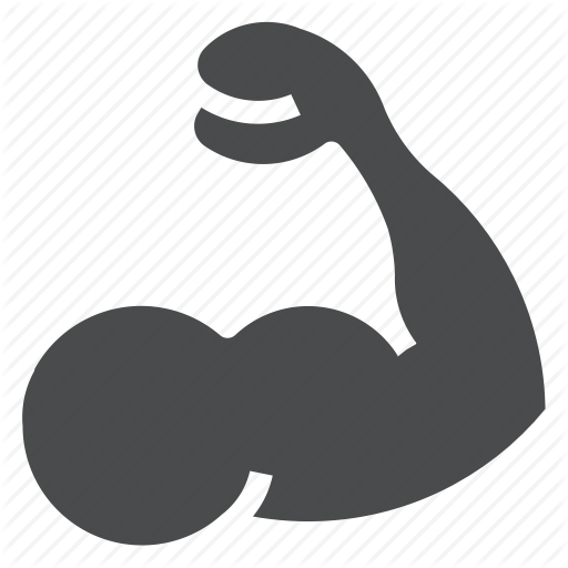 Bodybuilding, Exercise, Flex, Lift, Muscle, Strength, Training Icon
