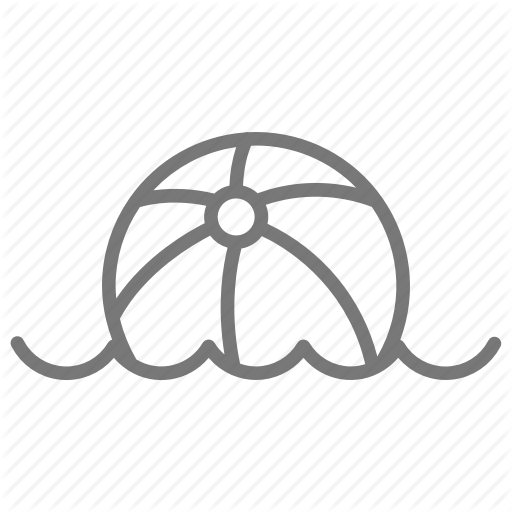 Ball, Beach, Float, Play, Water Icon