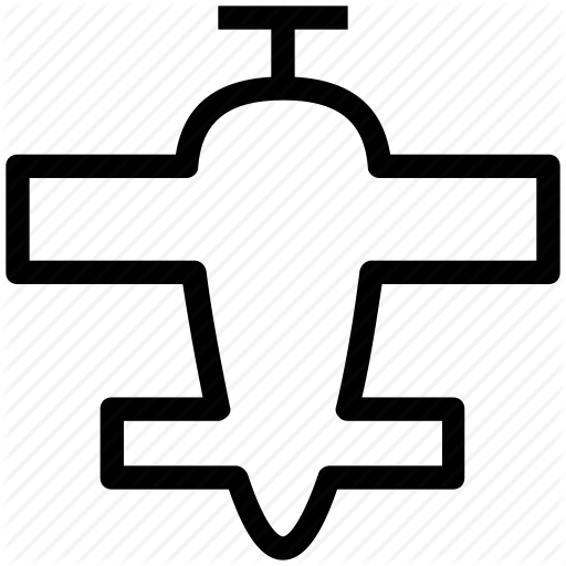 Airplane, Fighter, Fighter Plane, Fly, Jet Icon