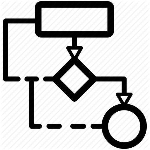Algorithm, Data, Developing, Flow, Hierarchy, Program Icon