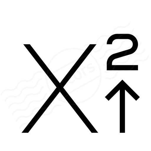 Iconexperience I Collection Font Style Superscript Icon