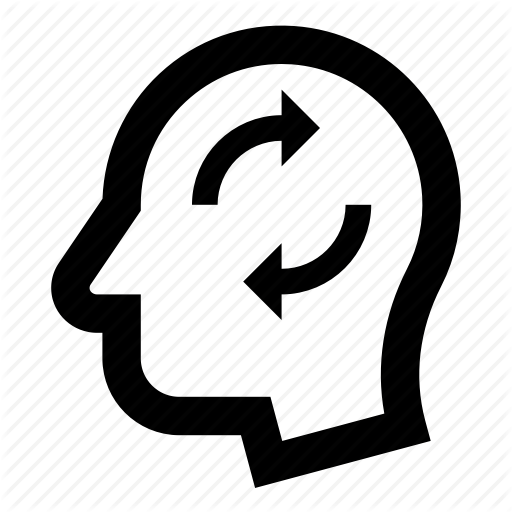 Change Mind, Head, Profile, Refresh, Reload, Review Icon