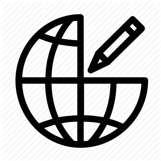 Change, Correct, Edit, File, Globe, World Icon