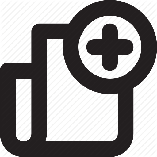 Add, Create File, Document, New, New File, Report Icon