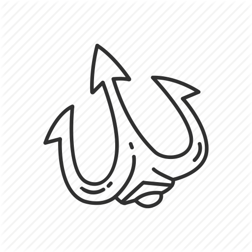 Collection Of Free Trident Drawing Easy Download On Ui Ex