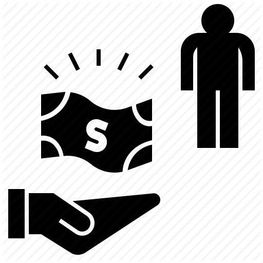 Employ, Give, Hire, Money, Receive Icon