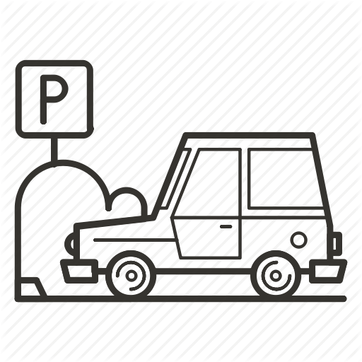 Car, Packing, Parking, Sign, Vehicle Icon