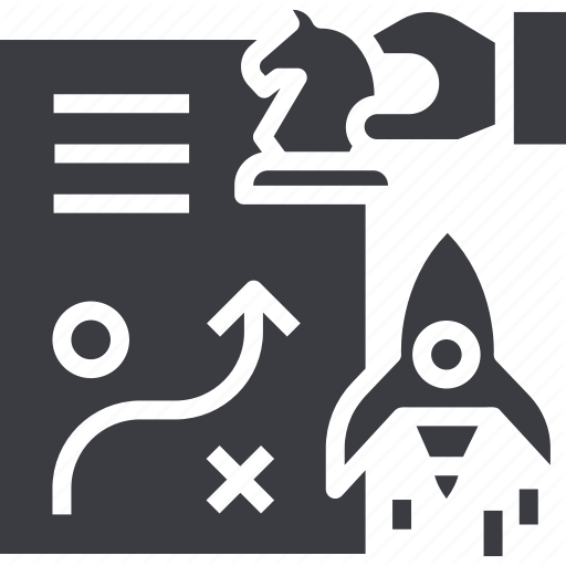 Chess, Management, Plan, Planning, Strategic, Strategy, Success Icon