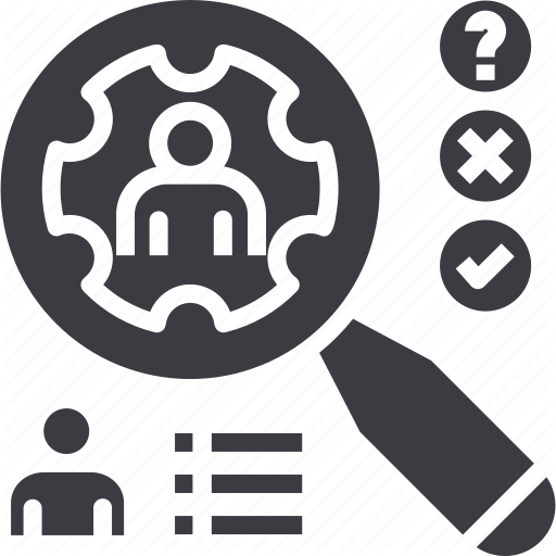 Abstract, Concept, Human, Management, People, Research, Work Icon