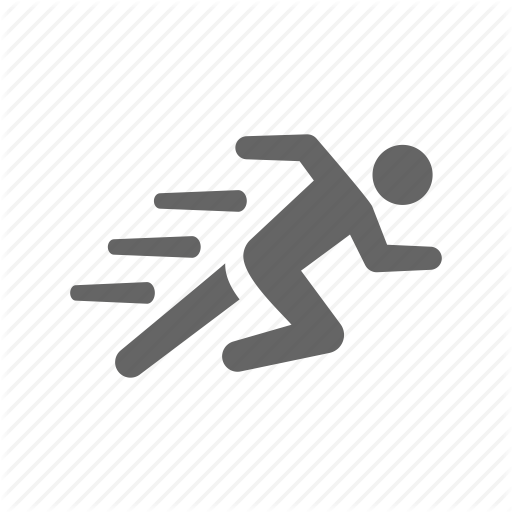 Fast, Forward, Man, Performance, Quick, Run, Speed Icon