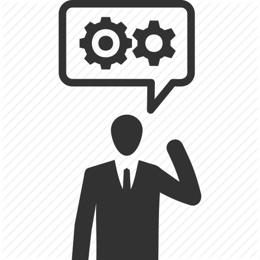 Business, Gear, Planning, Strategy Icon