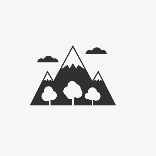 Woods Icon, Icon, Forest, Mountain Png Image And Clipart For Free