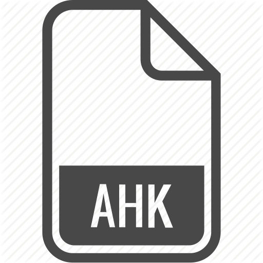 Ahk, Document, File, Format, Type Icon