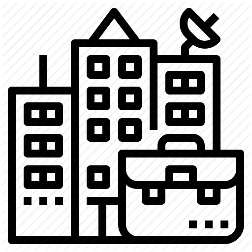 Building, Company, Founder, Job, Location Icon