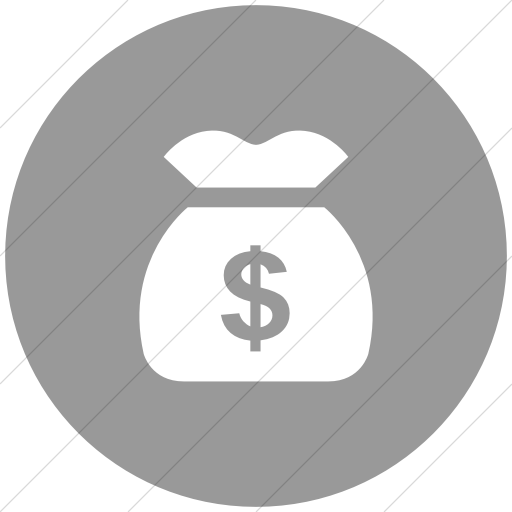 Flat Circle White On Light Gray Ocha Humanitarians