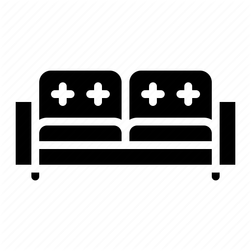 Chair, Double, Furniture, Seat, Sofa Icon