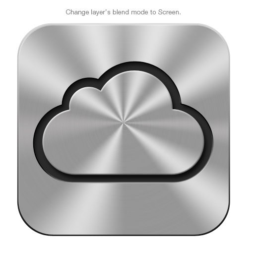 Blog Just For Fun How To Draw Apple Icloud Icon Photoshop Tutorial