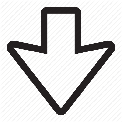 Arrow, Down, Download, South Icon
