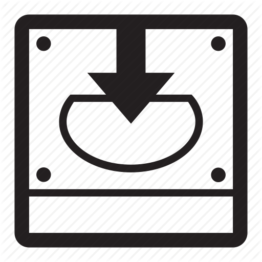 Disk, Download, Hard Icon