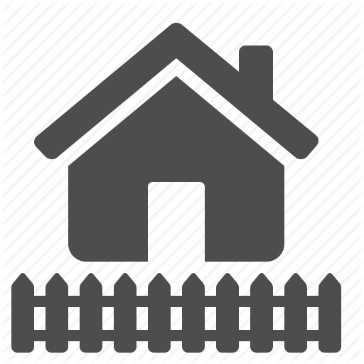 Fence, Garden, Home, House, Real Estate, Yard Icon