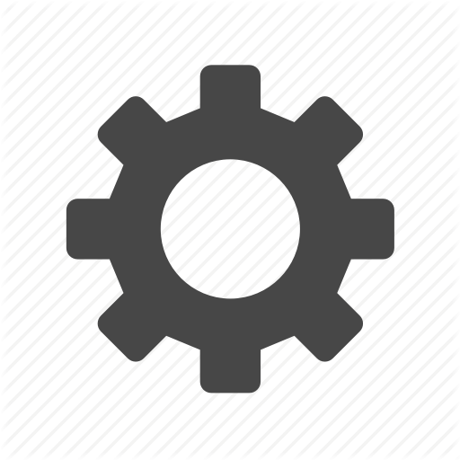 Cogs, Gear, Menu, Settings Icon