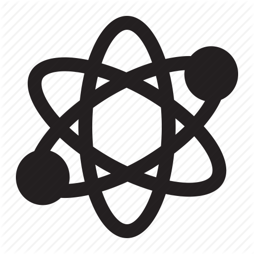 Atom, Discovery, Genius, Innovation, Molecule, Quantum, Science Icon