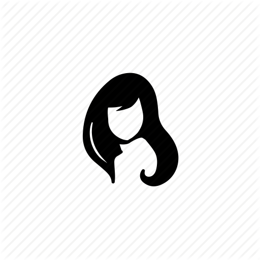 Face, Girl, Long Hair Icon