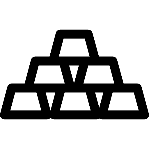 Gold Bars Icons Free Download