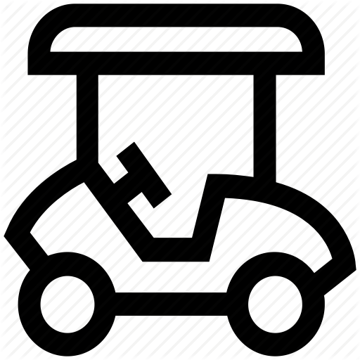 Car Carrier, Cart, Golf, Golf Car, Golf Cart Icon