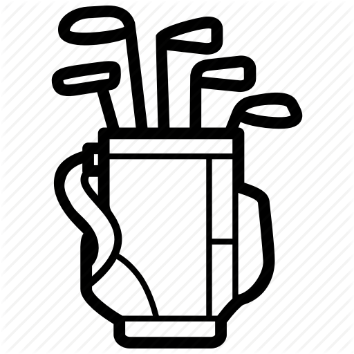 Bag, Clubs, Game, Golf, Set, Sport, Sporting Icon