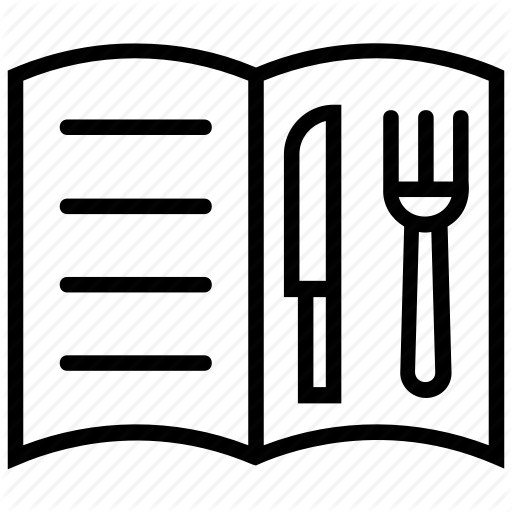 Cuisine Menu, Food List, Menu Book, Menu Card, Restaurant Menu Icon